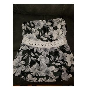 Beautiful Floral Tube Top